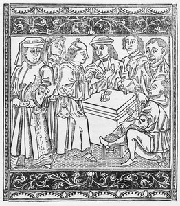 Comerciantes y prestamistas de Italian School